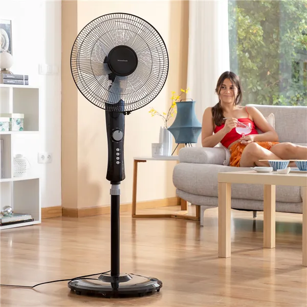 Vapaasti seisova tuuletin InnovaGoods Breezinn Musta 45 W