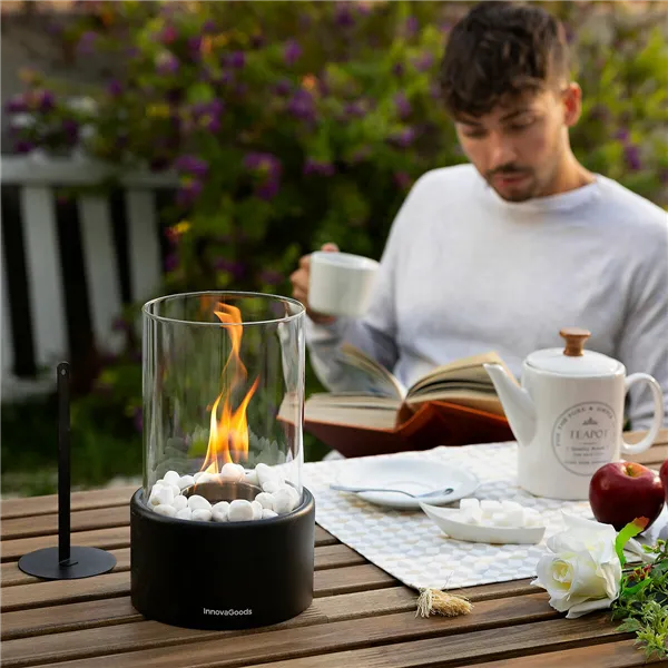 Dekoratiivne bioetanooliga lauakamin Heatfir InnovaGoods