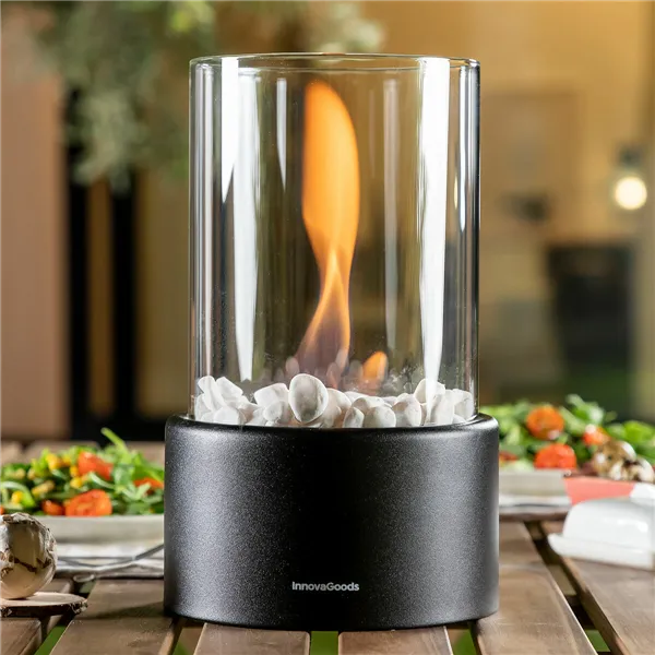 Dekoratiivne bioetanooliga lauakamin Heatfir InnovaGoods