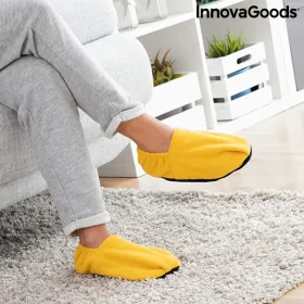 Mikroviļņu krāsnī sildāmas mājas čības InnovaGoods Sinepes