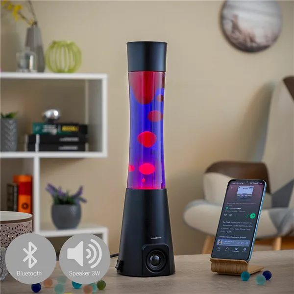 Laavalamppu kaiuttimella Maglamp InnovaGoods