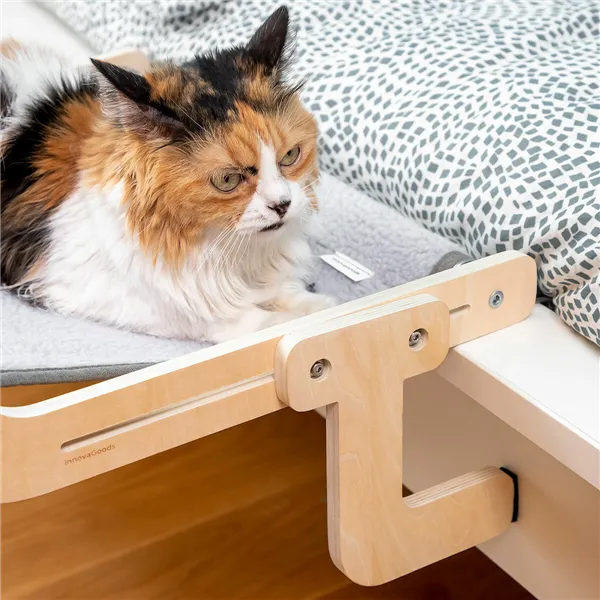 Piekarināms šūpuļtīkls kaķiem Hamacat InnovaGoods