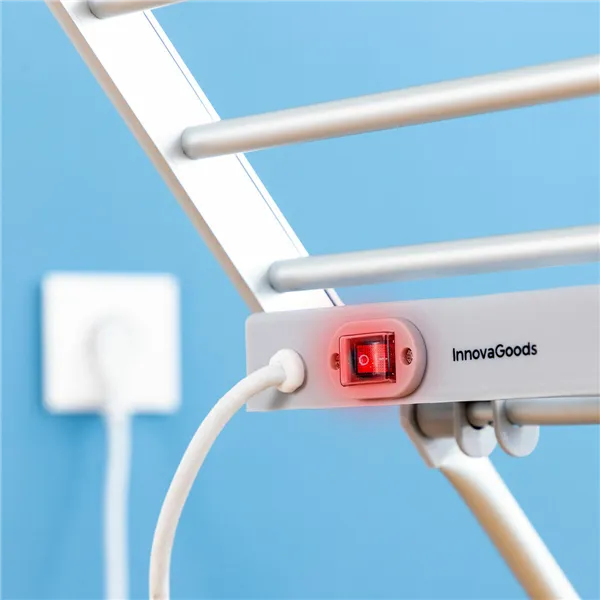 Kokkupandav elektriline tiibadega kuivatusrest InnovaGoods   230 W 20 Kuivatustoru Plastmass (Renoveeritud B)
