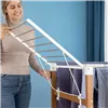 Vertikaalne kokkupandav ratastega riidekuivati Dreeyl InnovaGoods 38 kuivatustoru