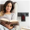 Pārnēsājams Mini Elektrosildītājs InnovaGoods Melns 400 W (Atjaunots A)