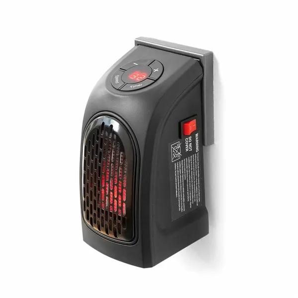 Pārnēsājams Mini Elektrosildītājs InnovaGoods Melns 400 W (Atjaunots A)