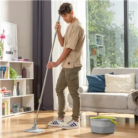 Pašattīroša rotējoša slota ar ūdens atdalītāja spaini Selimop InnovaGoods
