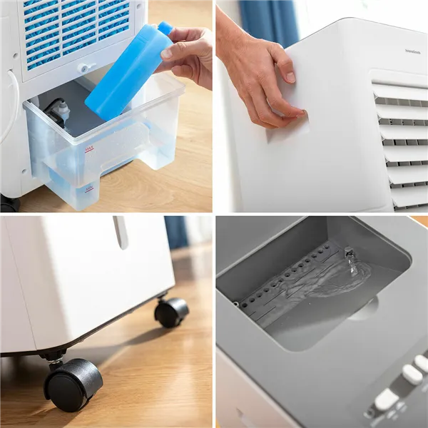 Kaasaskantav multifunktsionaalne aurustav jahuti InnovaGoods   5 L Valge 65 W (Renoveeritud C)
