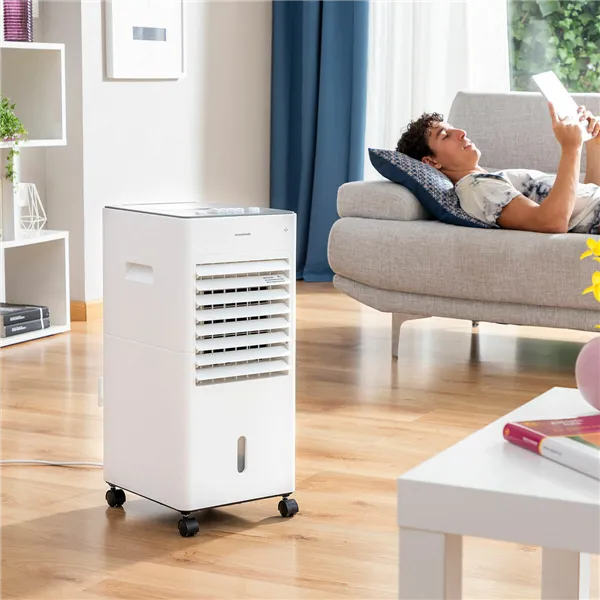 Kaasaskantav multifunktsionaalne aurustav jahuti InnovaGoods   5 L Valge 65 W (Renoveeritud C)