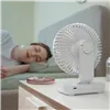 Rechargeable Desk Fan InnovaGoods White 3600 mAh / 13,3 W Ø5,4'' (Refurbished C)