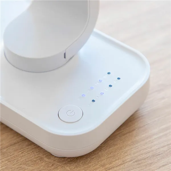 Ladattava pöytätuuletin InnovaGoods Valkoinen 3600 mAh / 13,3 W Ø5,4'' (Kunnostetut Tuotteet C)