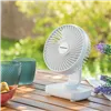 Uzlādējams galda ventilators InnovaGoods Balts 3600 mAh / 13,3 W Ø5,4'' (Atjaunots C)