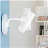 Rechargeable Desk Fan with LED FanLed InnovaGoods Ø6,6'' 4000 mAh