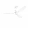 Griestu ventilators ar LED gaismu un 3 ABS lāpstiņām Flaled InnovaGoods Balts 36 W 52" Ø132 cm