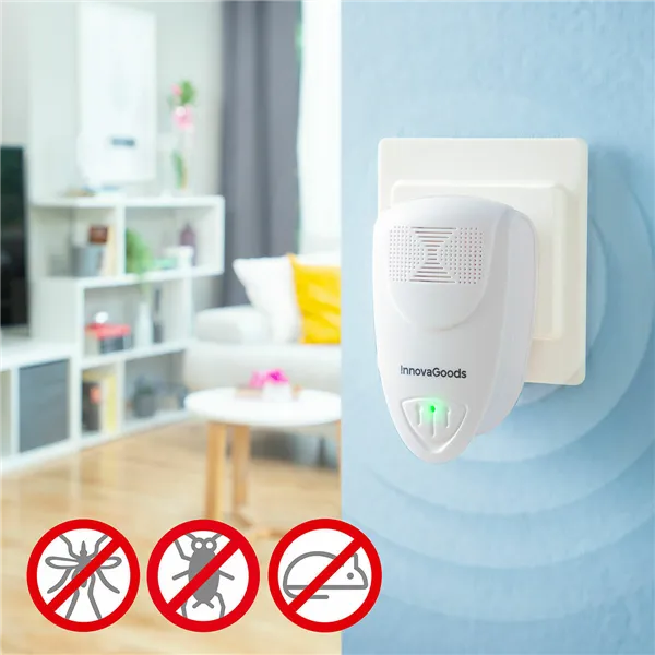 Ultragarsinis kenkėjų atbaidymo įrenginys KL Duo InnovaGoods 2 vnt.