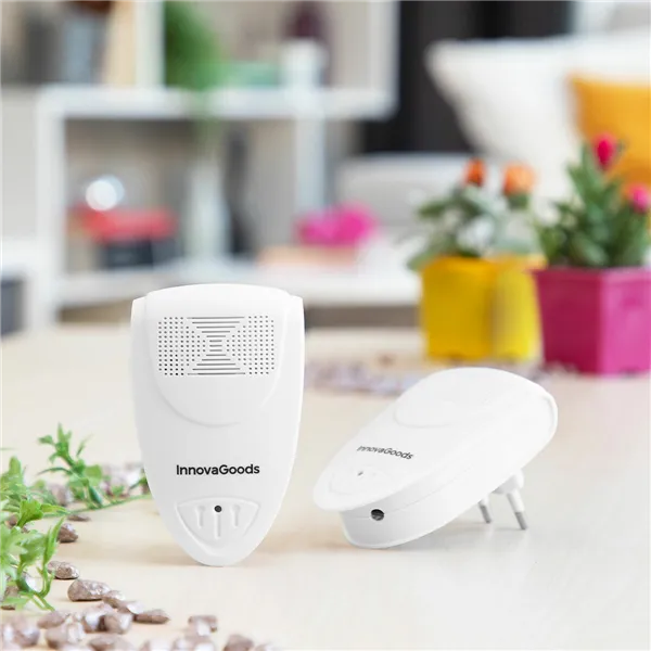 Ultragarsinis kenkėjų atbaidymo įrenginys KL Duo InnovaGoods 2 vnt.