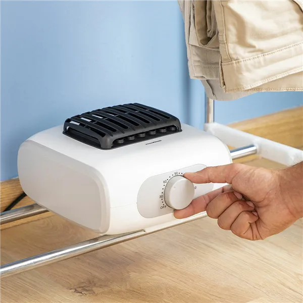 Kahetasemeline Kaasaskantav Elektrikuivati Dupledry Blue InnovaGoods 1200 W