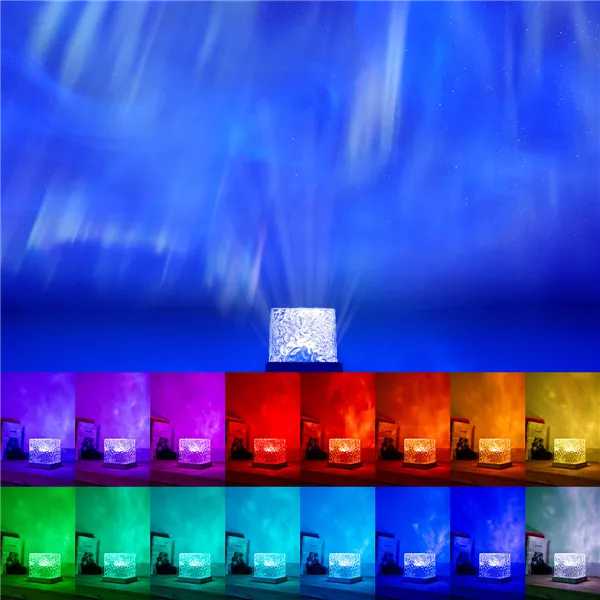 Laetav virmaliste LED-projektorlamp Boralamp InnovaGoods