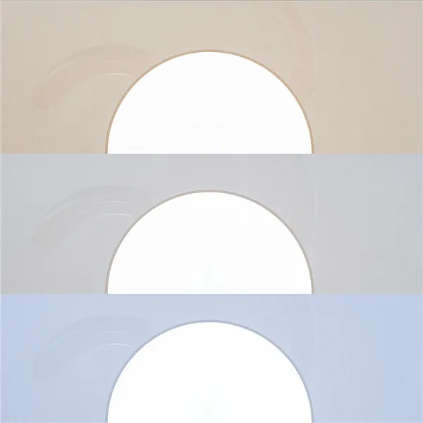 Lubų ventiliatorius su LED šviesa ir 4 ištraukiamomis mentėmis Keteez InnovaGoods Balta 72 W Ø49-104 cm