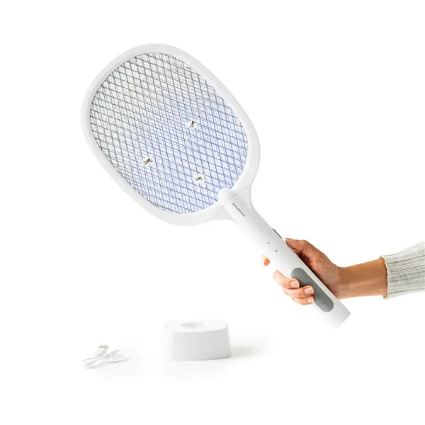 2 viename įkraunama vabzdžių naikinimo raketė su UV šviesa Elecfly InnovaGoods