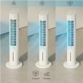 Kannettava Monitoiminen Tornimallinen Haihdutuskylmälaite Kaukosäätimellä Hushly InnovaGoods