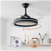 Kattotuuletin LED-valolla, 4 sisäänvedettävää lapaa ja kaukosäädin InnovaGoods