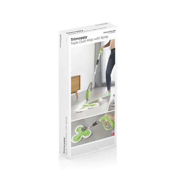 Kolmiomainen Spraymoppi Trimoppy InnovaGoods