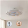 Laeventilaator RGB LED-valgustiga, peidetud labade ja pultjuhtimisega Nexory InnovaGoods