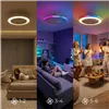Kattotuuletin RGB-LED-valolla, piilotetuilla lavoilla ja kaukosäätimellä Nexory InnovaGoods