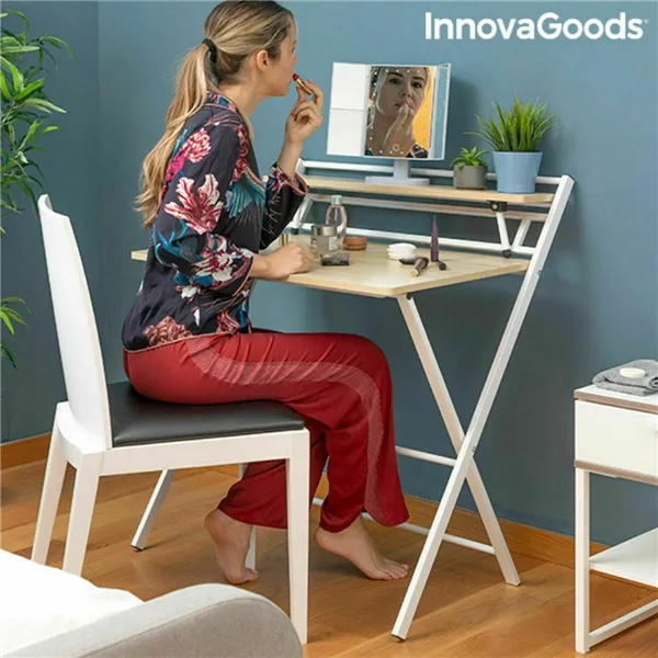 Складной стол с полкой InnovaGoods (Пересмотрено A)