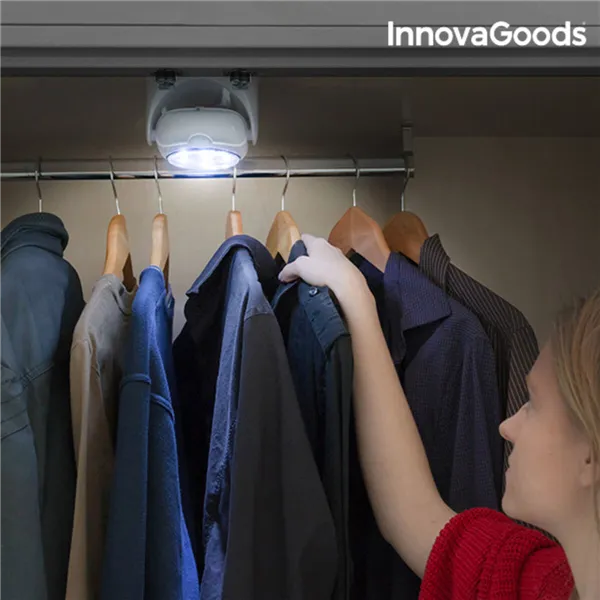 Светодиодная Лампа с Датчиком Движения InnovaGoods IG117025 (Пересмотрено A)