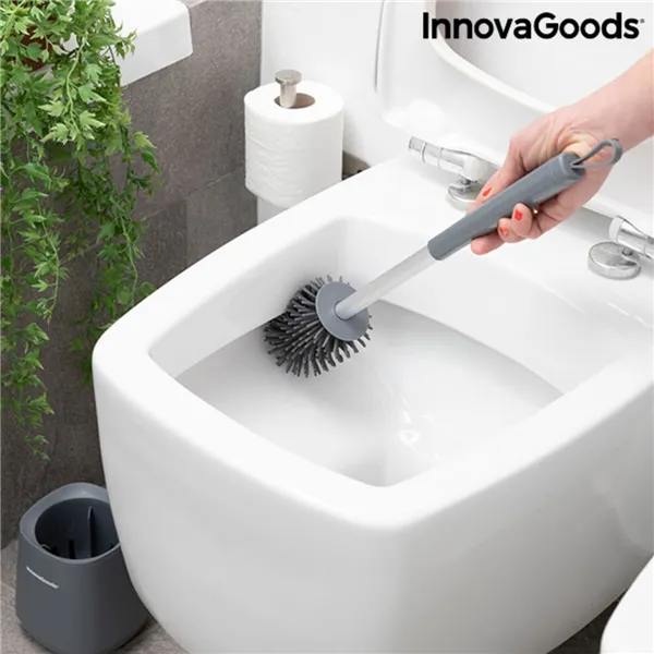 Gumijas tualetes birste Kleanu InnovaGoods (Atjaunots A+)