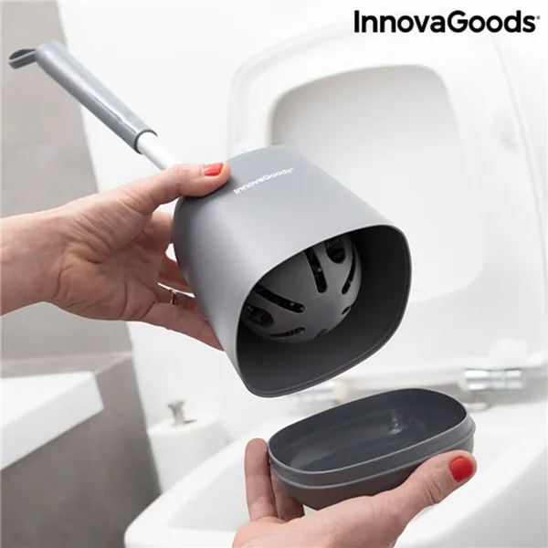 Резиновая щетка для унитаза Kleanu InnovaGoods (Пересмотрено A+)