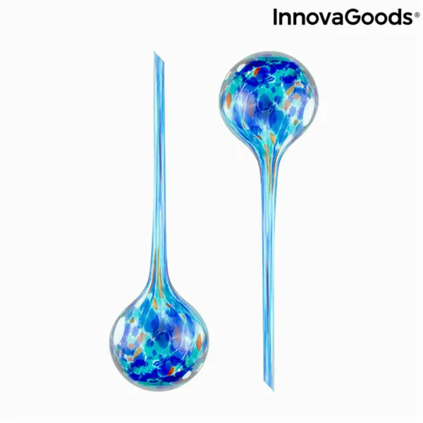 Automaatsed kastmispallid Aqua·Loon InnovaGoods Sinine Klaas (Renoveeritud A)