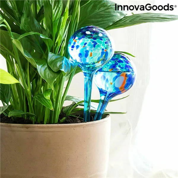 Automaatsed kastmispallid Aqua·Loon InnovaGoods Sinine Klaas (Renoveeritud A)
