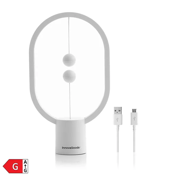 Balansinė lempa su magnetiniu jungikliu Magilum InnovaGoods Balta 3 W (Naudoti B)
