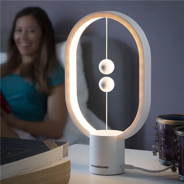 Balansinė lempa su magnetiniu jungikliu Magilum InnovaGoods Balta 3 W (Naudoti B)