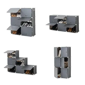 Portatiivne modulaarne jalatsiriiul InnovaGoods Hall (Renoveeritud A)