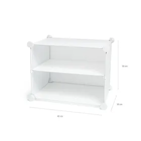 Jalanõuriiul InnovaGoods Valge Metall Plastmass (Renoveeritud B)