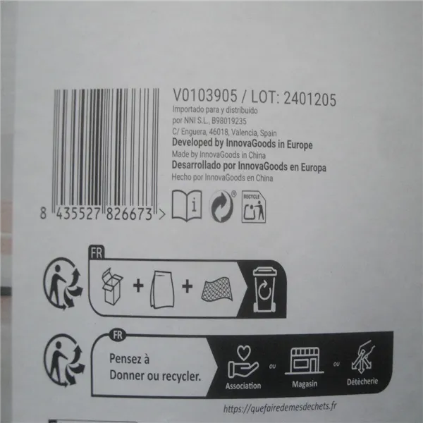 Jalanõuriiul InnovaGoods Valge Metall Plastmass (Renoveeritud B)