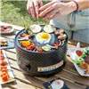 Портативное бездымное угольное барбекю InnovaGoods Чёрный (Пересмотрено B)