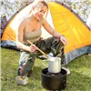 Pārnēsājams bezdūmu kokogļu grils InnovaGoods Melns (Atjaunots B)