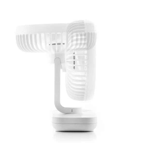 Ladattava pöytätuuletin InnovaGoods Valkoinen 3600 mAh / 13,3 W Ø5,4'' (Kunnostetut Tuotteet C)