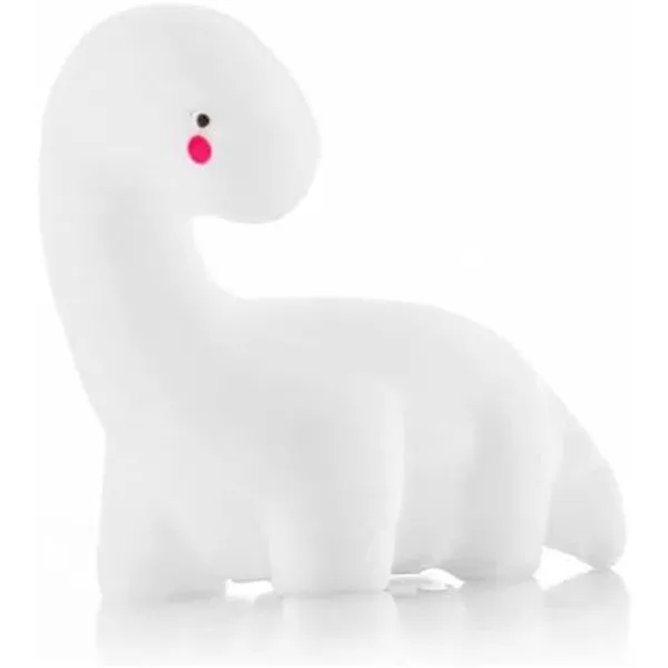 Mitmevärviline LED-lamp Dinosaurus InnovaGoods Valge Vinüül (Renoveeritud A)