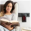 Pārnēsājams Mini Elektrosildītājs InnovaGoods Melns 400 W (Atjaunots A)