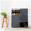 Portable Modular Shoe Cabinet InnovaGoods Grey (Refurbished B)