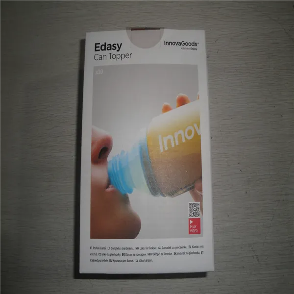 Pudeļu Uzgaļi Skārdenēm Edasy InnovaGoods 10 gb.