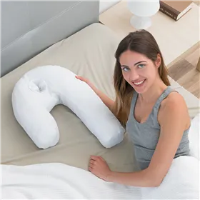 Ergonominė U formos šoninė pagalvė Slupill InnovaGoods