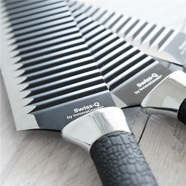 Набор ножей Black Shark Swiss·Q Namiutsu InnovaGoods 4 Предметы