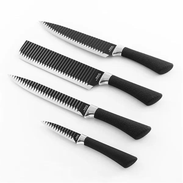 Veitsisetti Black Shark Swiss·Q Namiutsu InnovaGoods 4 Kappaletta
